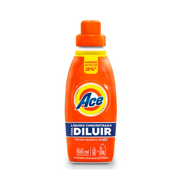 ACE LIQ P/DILUIR 500ML BOT