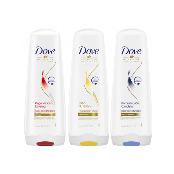 ACONDIC DOVE 400ML SURTIDOS