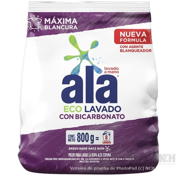 ALA REG 800G BICARBONATO