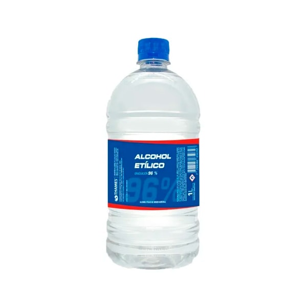 ALCOHOL FINO 1000ML 96° ETILICO THAMES