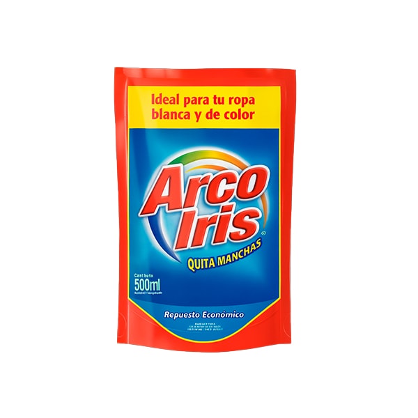 ARCO IRIS QUITAMANCHAS ROPA COLOR 500ML DOY PACK