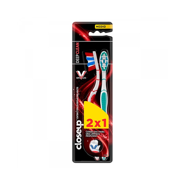 CEPILLO DENTAL CLOSEUP 2X1 MED