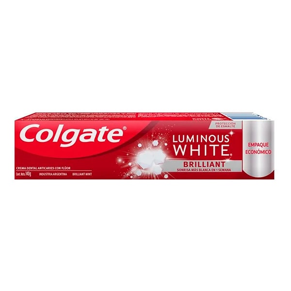 COLGATE 140G LUMINOS WHITE