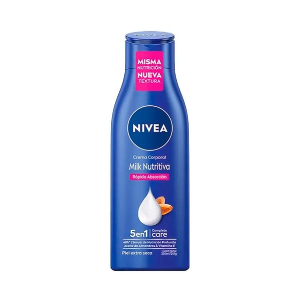 CREMA NIVEA BODY CR MILK NUT 120ML