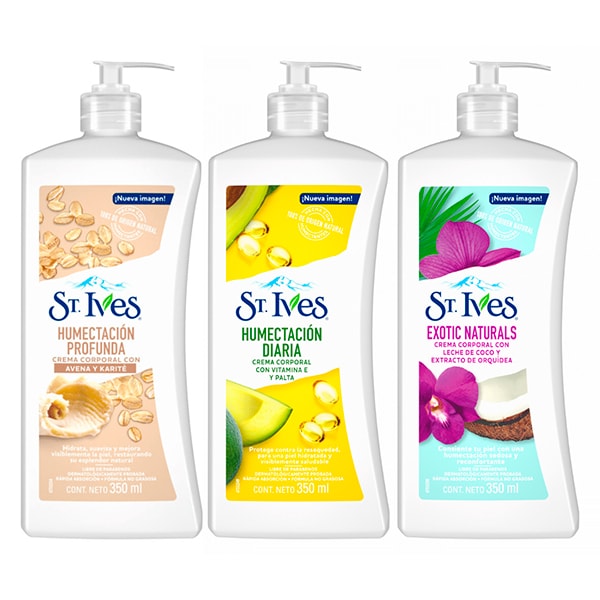 CREMA ST IVESS SURTIDOS 350ML
