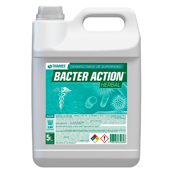 DESINF BACTER ACTION HERBAL GERM 5LT THAMES