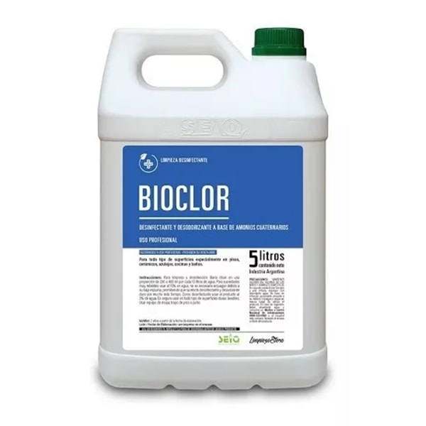 DESINFECTANTE AMONIO CUAT BIOCLOR 5L