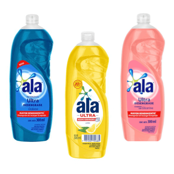 DETERGENTE ULTRA ALA 300ML SURTIDOS