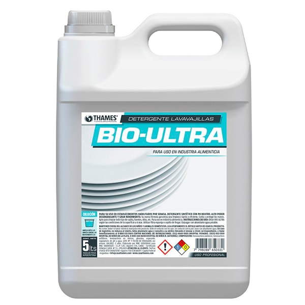 DETERGENTE ULTRA NEUTRO SENASA BIO-DET THAMES 5L