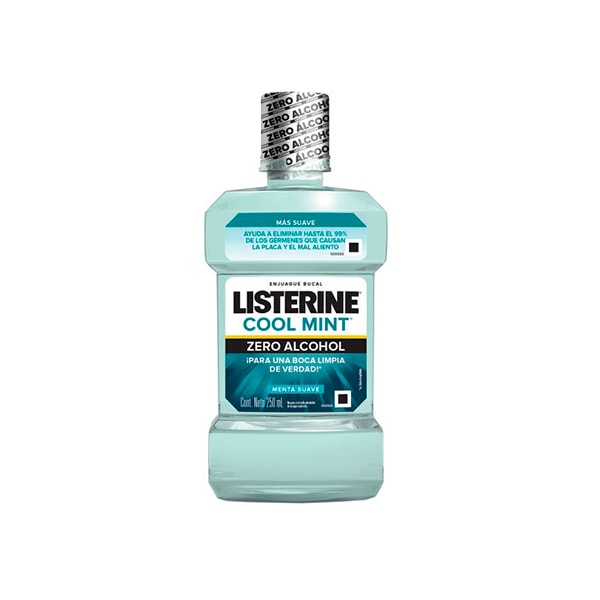 ENJUAGUE BUCAL LISTERINE ZERO 250ML