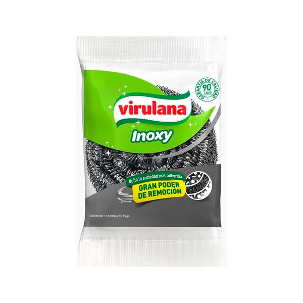 ESPONJA INOXY 30G FIBRAN