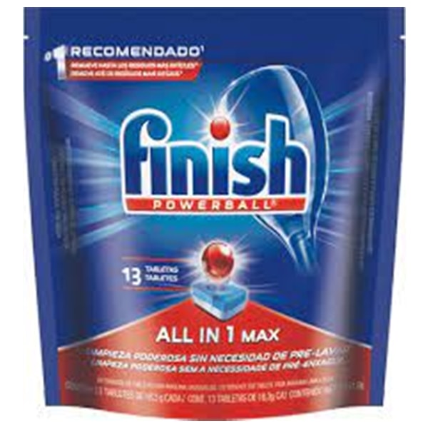 FINISH DET TABLETAS 13U MULTIF P/MAQUINA