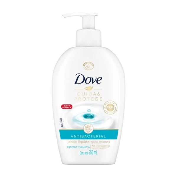 JABON LIQ DOVE ANTIBACT DOSIF 250CC