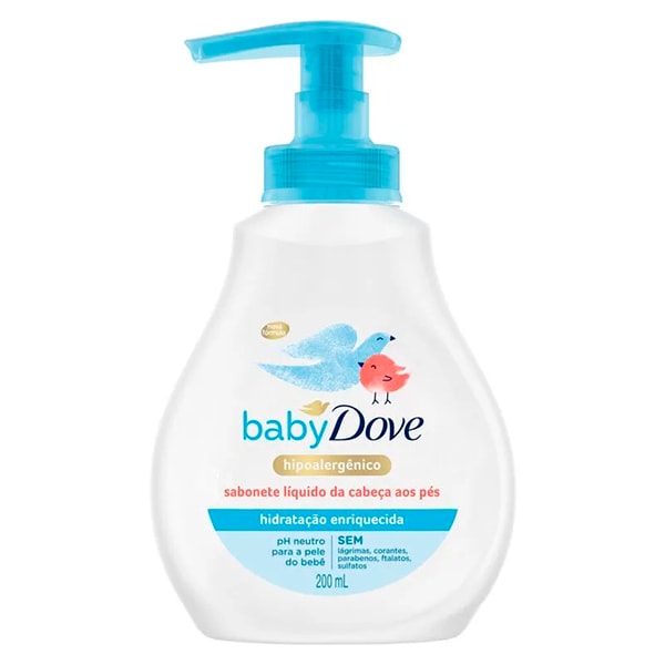 JABON LIQ DOVE BABY DOSIF 200CC