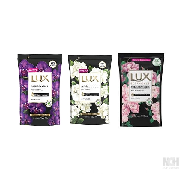 JABON LIQ LUX D.PACK 220ML
