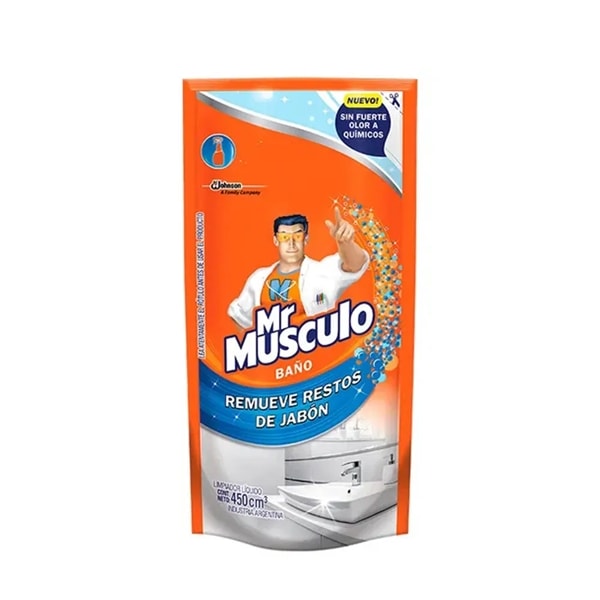 MR MUSCULO BAñO 450ML DOY PACK