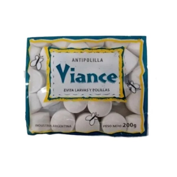 NAFTALINA 200GR VIANCE